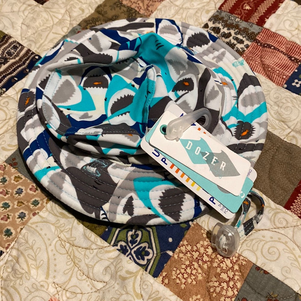 Swim hat small reversible